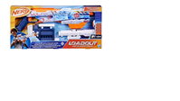 Pistola Nerf Load Out Artic Zerostriker, capacidad 24 dardos
