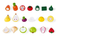 MAXI SET DE FRUTAS Y VERDURAS VELCRO